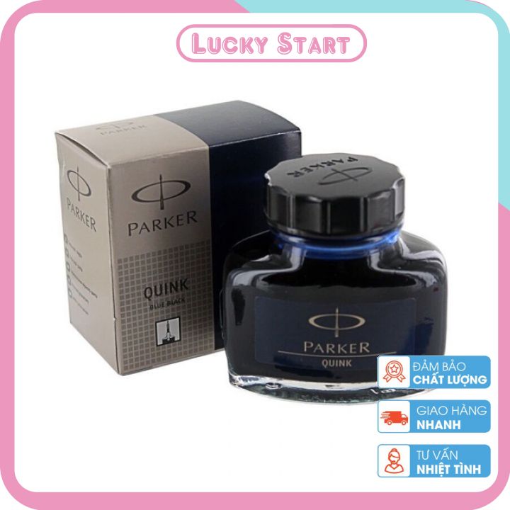 Mực bút máy cao cấp parker -màu đen 57ml