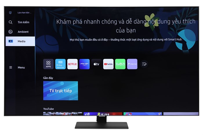 Samsung Smart TV QLED 4K AI 65 inch QA65Q80B with Netflix, HBO, Prime Video Support - Free Shipping HCM