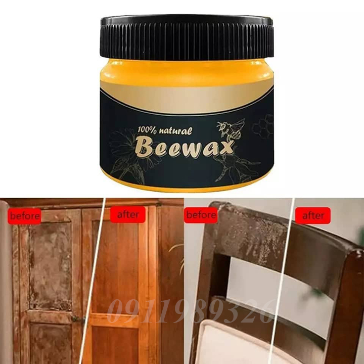 Combo 2 hũ sáp đánh bóng đồ gỗ - sáp đánh bóng gỗ