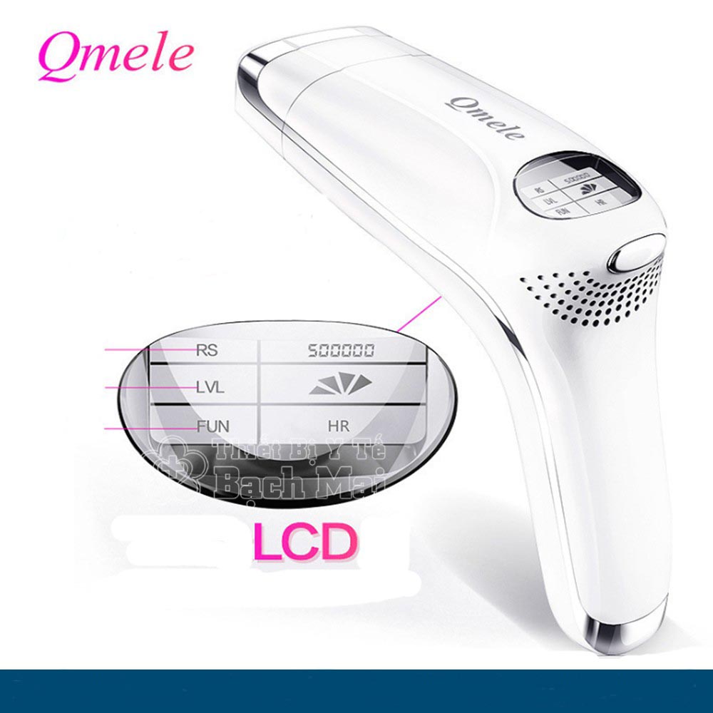 Máy triệt lông vĩnh viễn mini qmele ipl 500.000 xung mới 20120