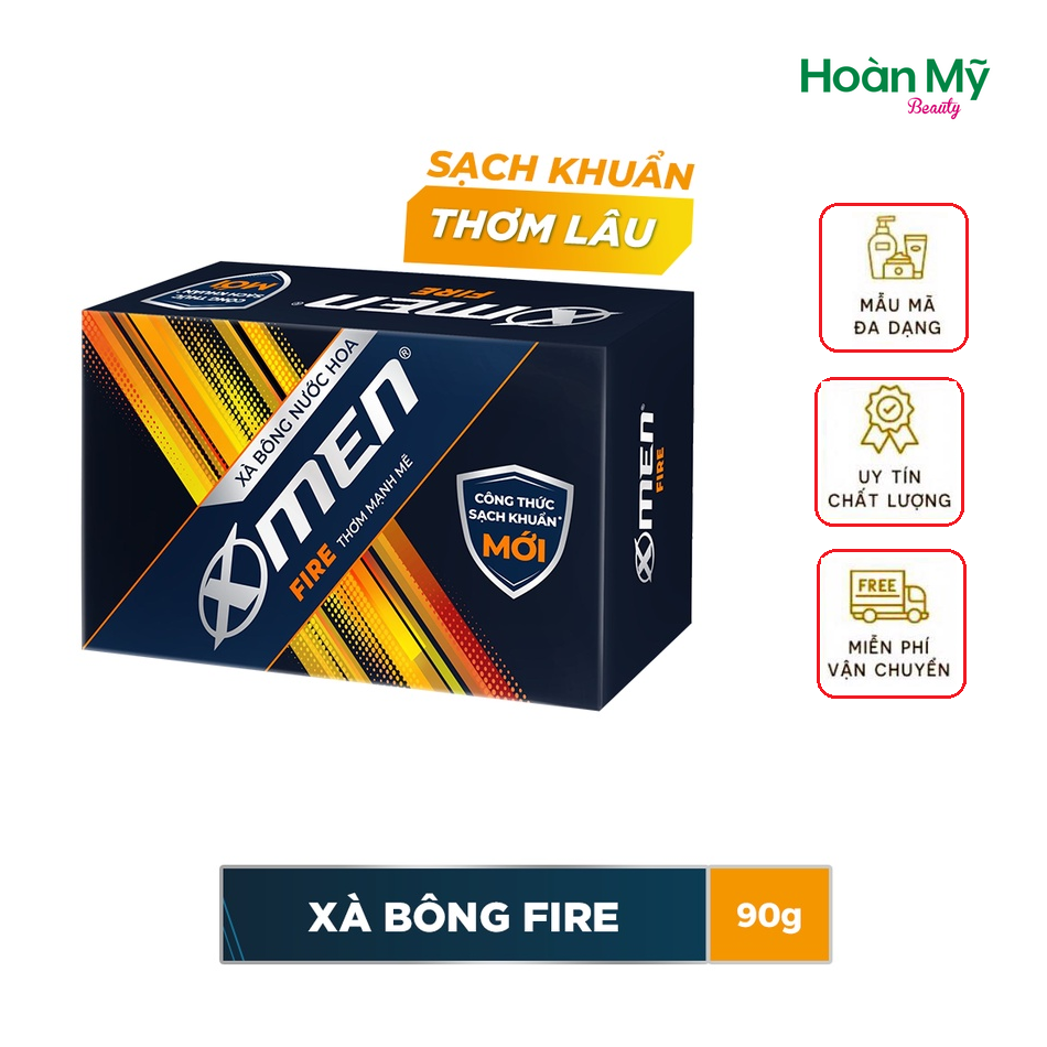 Xà bông cục cho nam X-men Fire 90gr