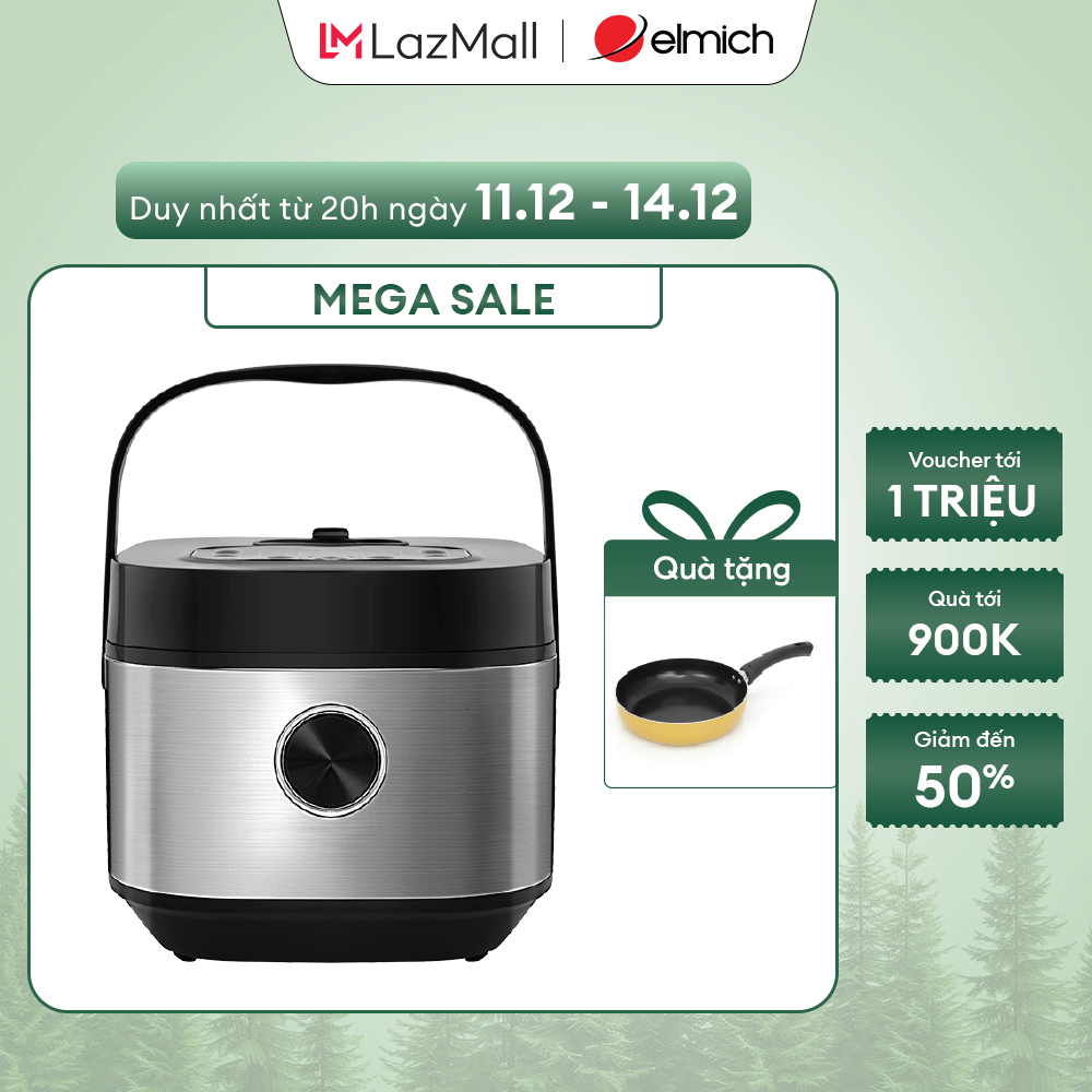  X-mas  year & sale Nồi cơm điện tử Elmich 1.8L RCE9131 