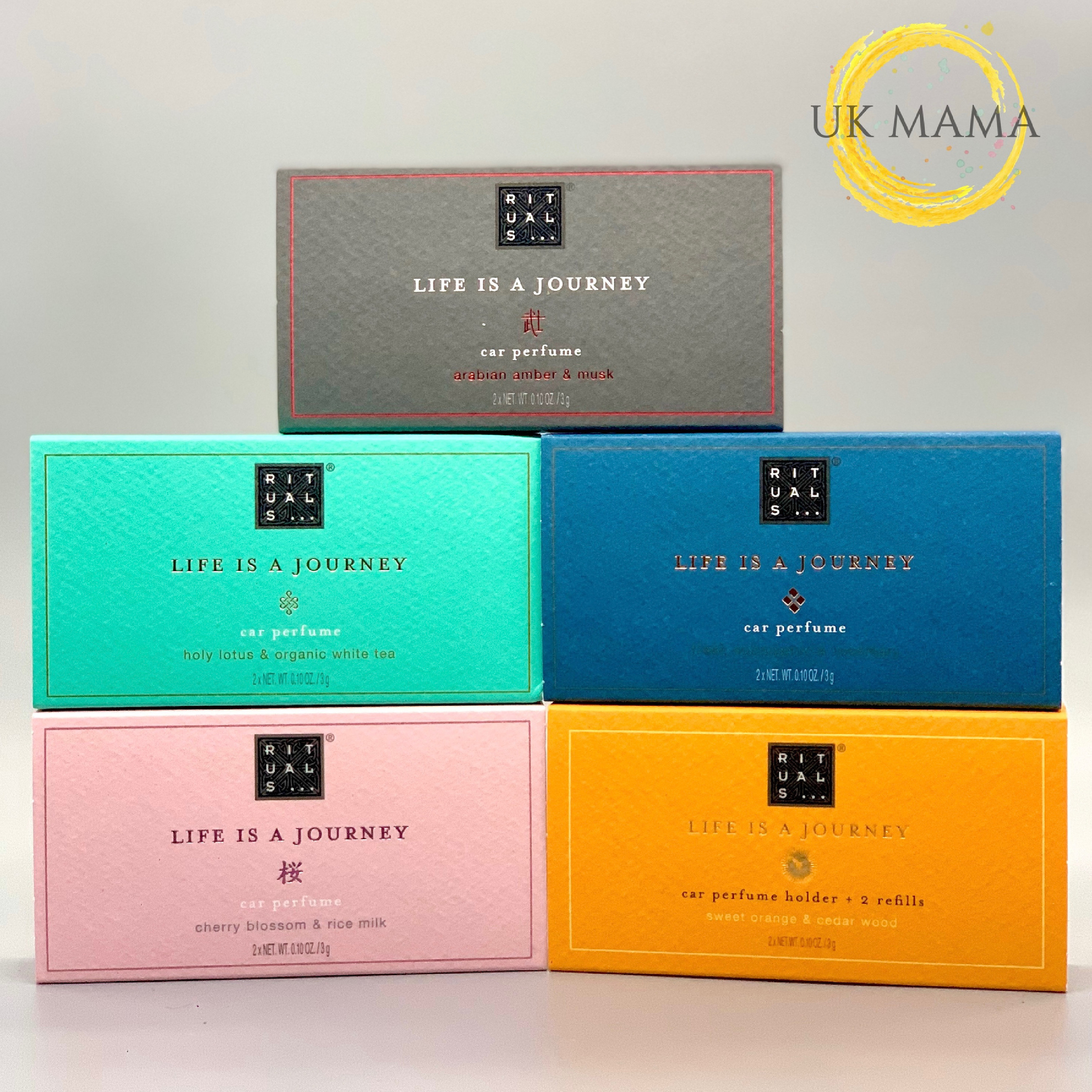 Sáp thơm xe ô tô Rituals kẹp cửa gió chính hãng nhập khẩu từ UK