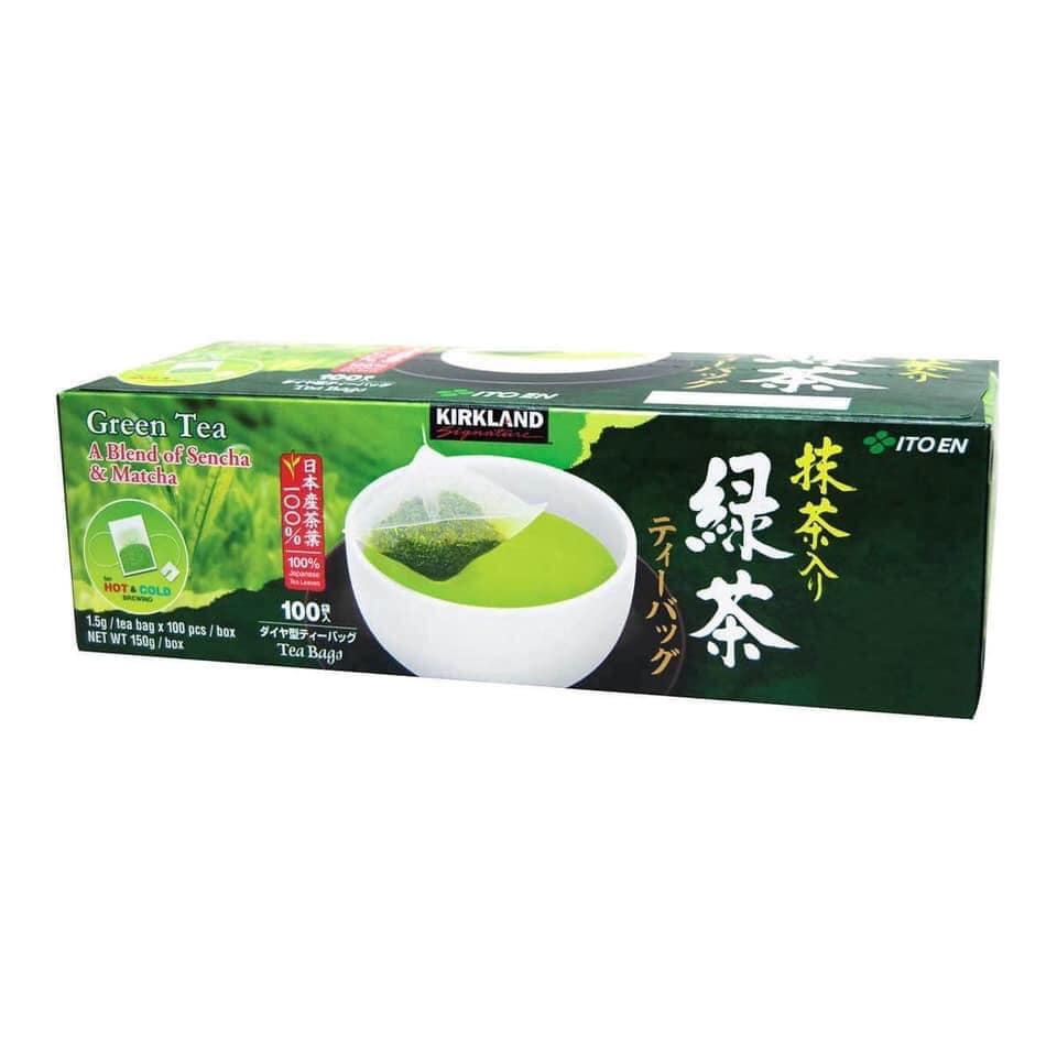 TRÀ XANH TÚI LỌC KIRKLAND 1,5Gx100 TÚI - USA