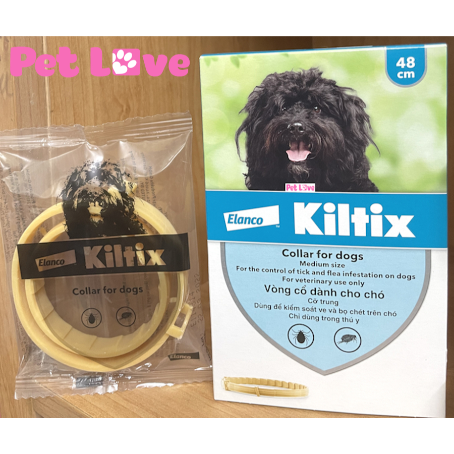 Vòng đeo cổ Kiltix diệt ve, bọ chét