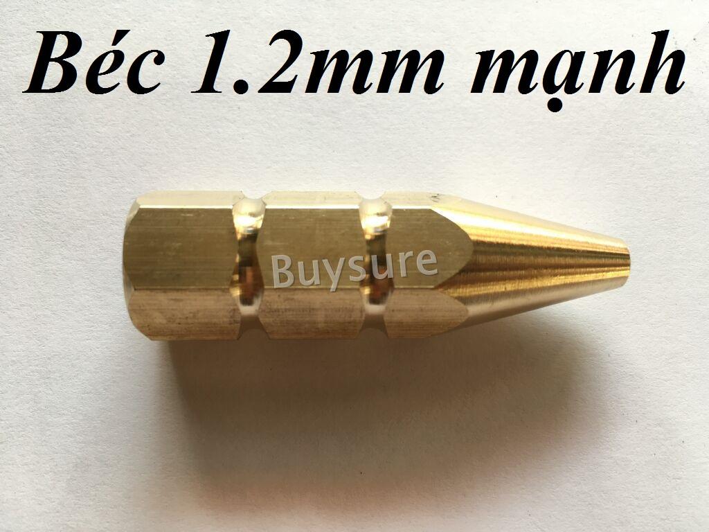 Béc rửa xe cao áp tiện chuẩn tâm CNC Đồng Thau 1.2mm