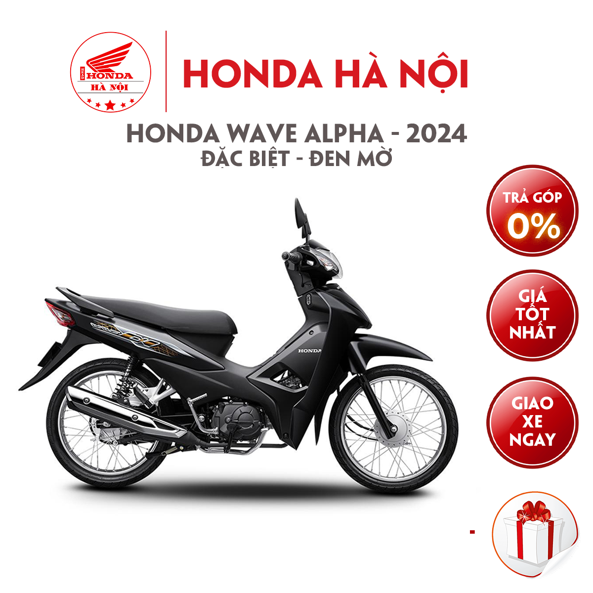 Xe Máy Honda Wave Alpha 110cc 2024