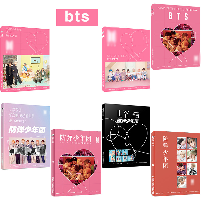 Bộ hình BTS persona tặng hình dán BTS