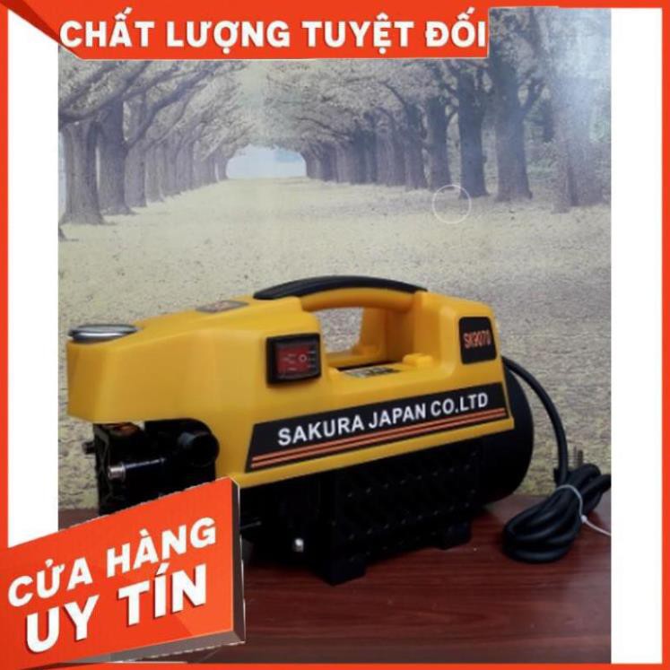 Máy rửa xe sakura áp lực cao - Hàng công ty - Tặng bình xịt tuyết