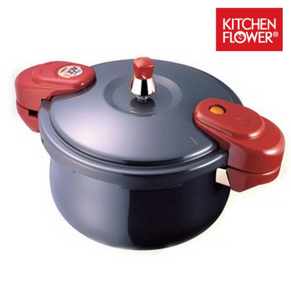 Nồi áp suất ga 3.5 lít - 6 lít kitchen flower ace-500/ sản xuất hàn quốc / hàng nhập khẩu / chính hãng