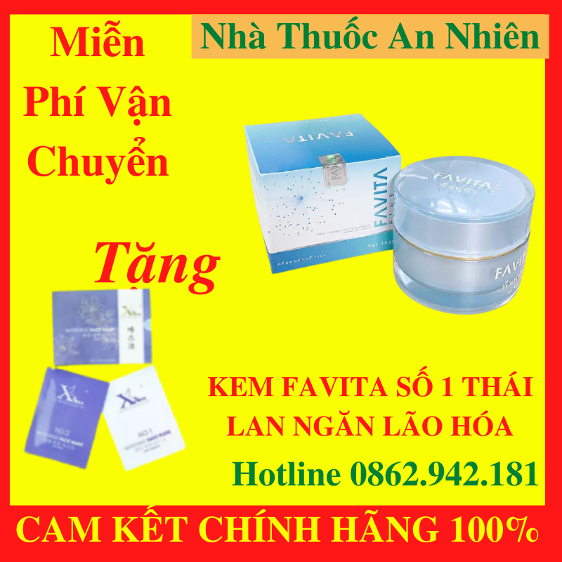 [HCM]Kem làm đẹp da chống lão hóa Favita Plus - chống lão hóa chăm sóc và dưỡng ẩm cho da giúp làm mờ các nếp nhăn - Đánh Thức Vẻ Đẹp Xuân Thì - Tặng Kèm Vòng Tay Chỉ Đỏ May Mắn Cho Chị Em - AN001