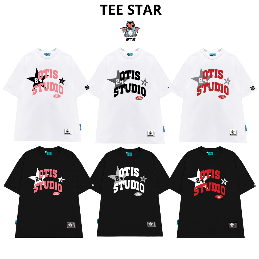 Áo thun unisex local brand otis club - tee star