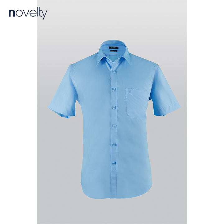 Áo sơ mi nam ngắn tay Novelty NSMMMTMTCR190044N