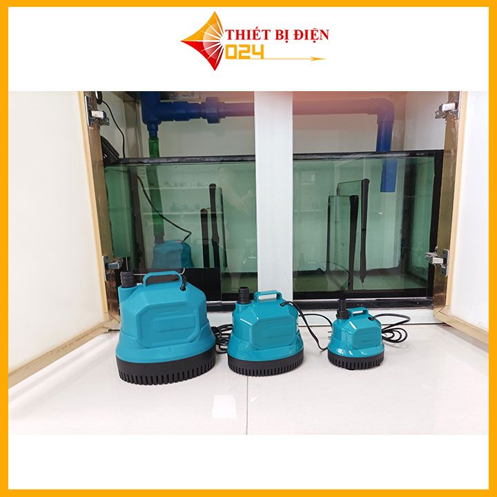 Máy bơm chìm bể cá DL hút cặn đáy bơm hồ koi quạt điều hòa ,bơm thác nước hòn non bộ