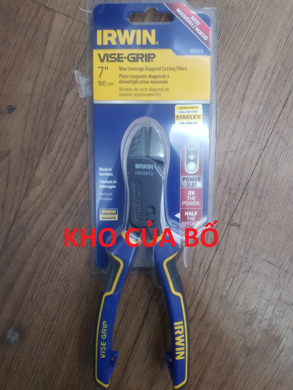 Kềm cắt cao cấp trợ lực  irwin 1902412
