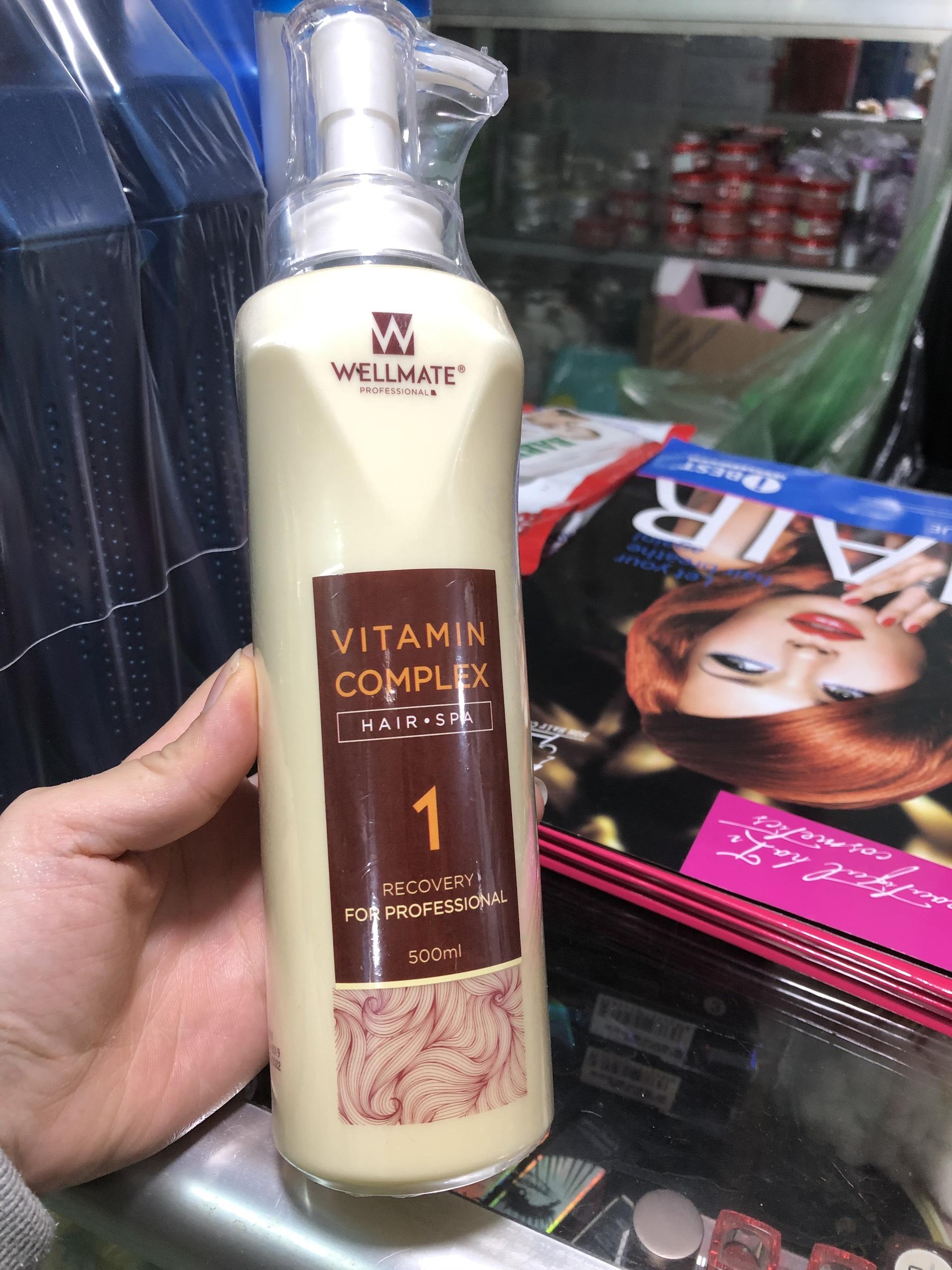 [HCM]Phục Hồi Chống Rối Vitamin Complex WELLMATE Chai số 1 500ml