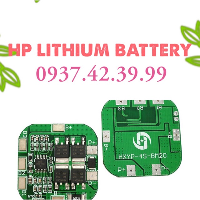 Mạch bảo vệ pin lion 4s 20a