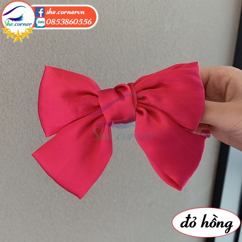 Kẹp tóc Kẹp tóc hàn quốc❐◎✔  Kẹp nơ nhỏ Hàn Quốc dễ thương 12 màu