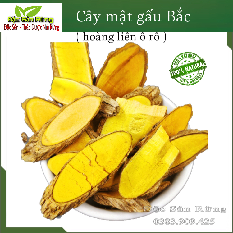 ( 1kg ) Cây Mật Gấu M.Bắc Khô Thái Lát - Đặc Sản Rừng