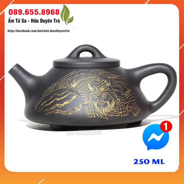 Ấm Tử Sa Tướng Quân 2023 (cao cấp) - Ấm Tử Sa Nghi Hưng cao cấp -pha trà, trà đạo -ấm tử sa độc ẩm, tây thi độc ẩm đẹp rẻ