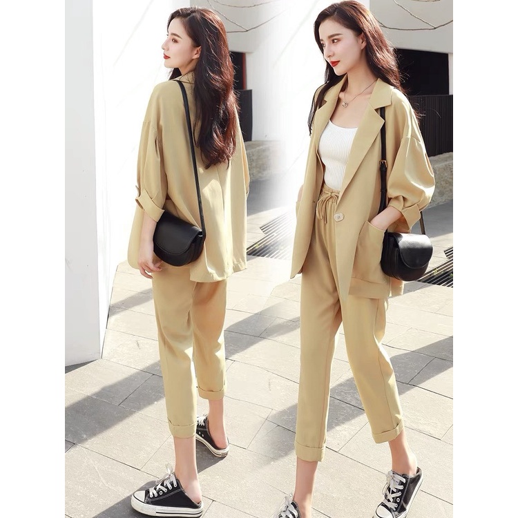 Set blazer style Hàn năng động thanh lịch 2178