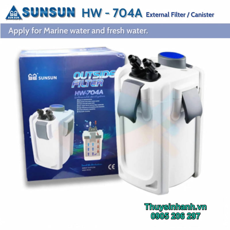 Lọc thùng sunsun hw 702a, hw 703a, hw 704a chính hãng