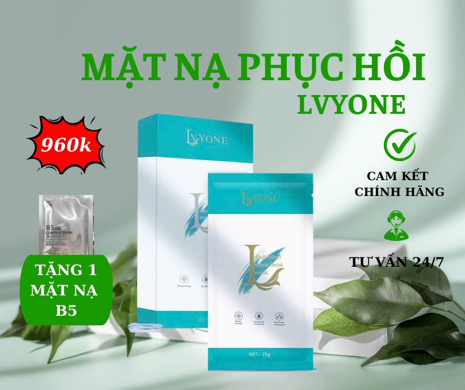 Mặt Nạ Phục Hồi LVYONE 6 Miếng