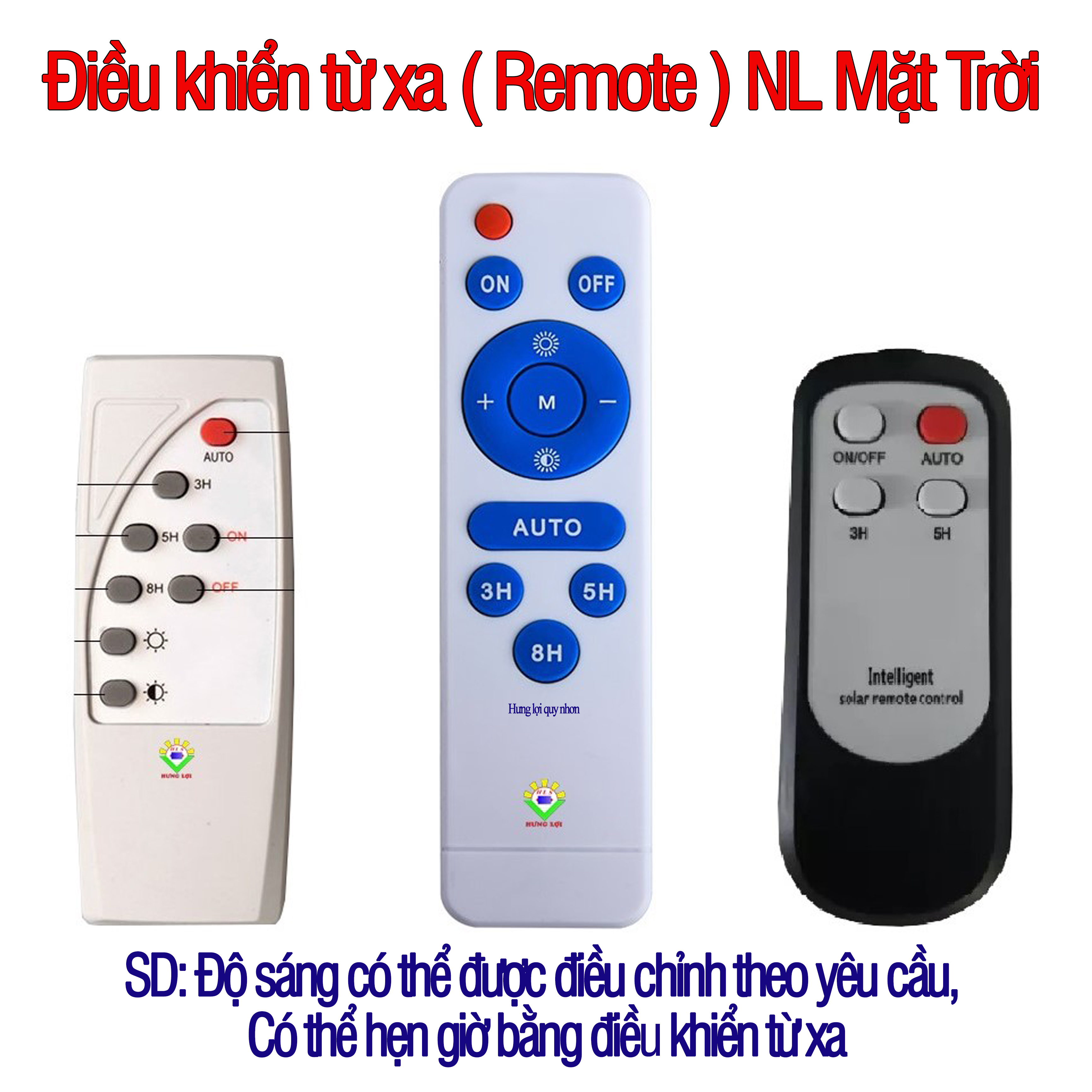 Điều khiển từ xa năng lượng mặt trời