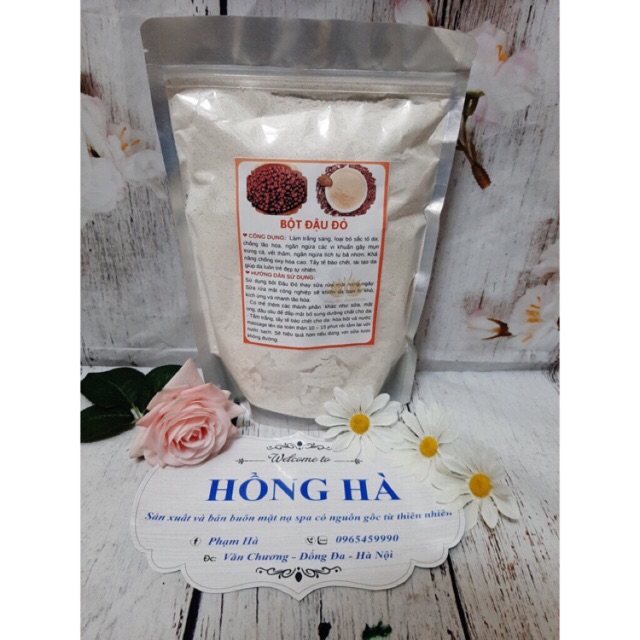 Bột đậu đỏ nguyên chất giá rẻ 5 kg hàng xưởng handmade