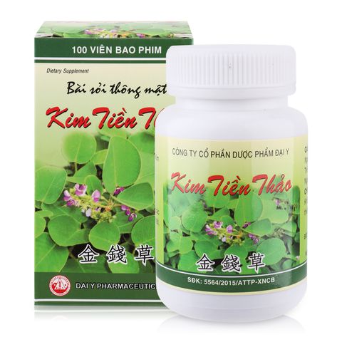 Kim Tiền Thảo ĐẠI UY lọ 100 viên