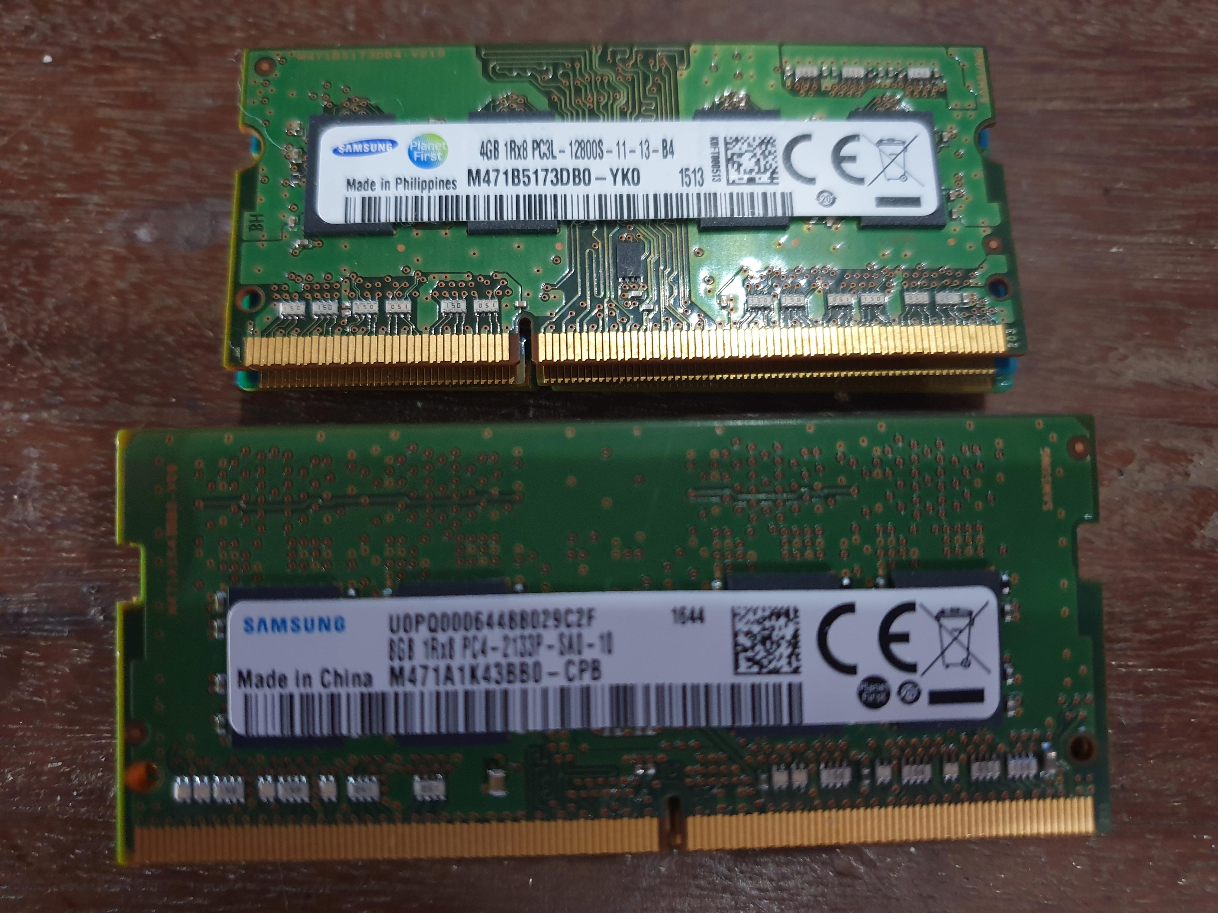 RAM Laptop tháo máy 4GB,8GB