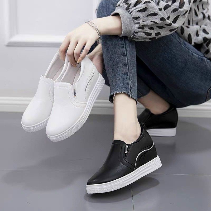 Giày thể thao lười đế độn 7 phân