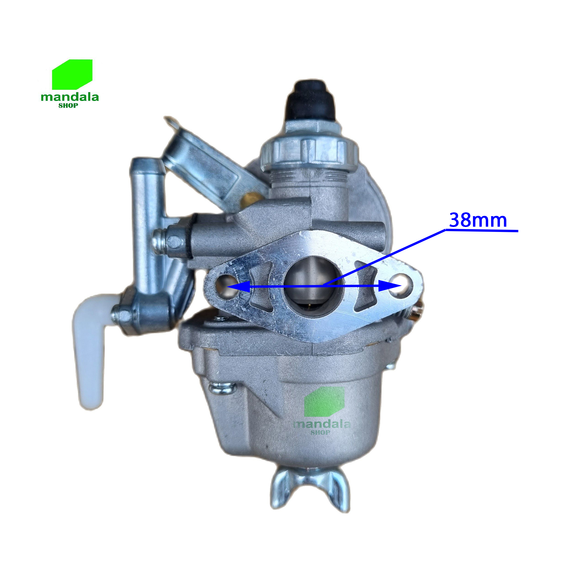 Chế hòa khí - Bình xăng con máy cắt cỏ, động cơ gắn máy mini 411, bg411, cg411