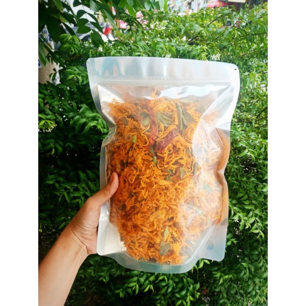Khô gà lá chanh túi zip 500gr
