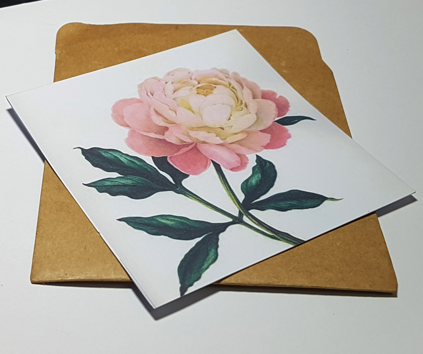 [HCM]Thiệp phong cách Vintage card quà cám ơn chúc mừng sinh nhật và giử tặng người thân yêu.HOA030