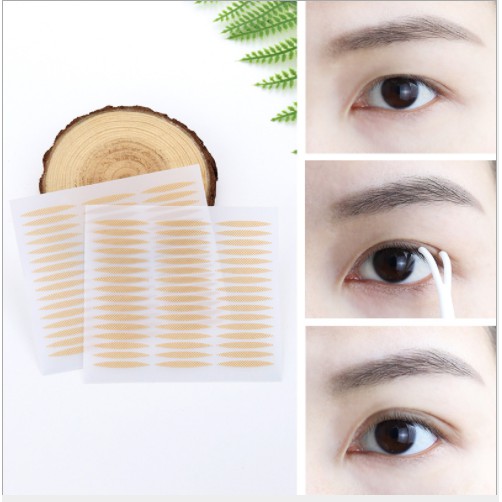 Combo 5 Miếng Dán Kích Mí Vô Hình Lưới Theo Tờ 3 Loại