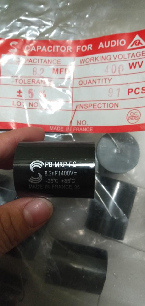 Tụ phân tần loa 8.2uf 400v