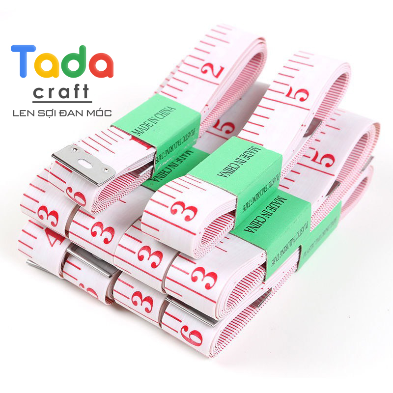 Thước dây may vá, đo chiều cao, đo kích thước 3 vòng dài 1,5m