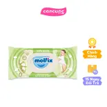 Khăn ướt em bé sạch khuẩn vệ sinh Molfix 100 miếng