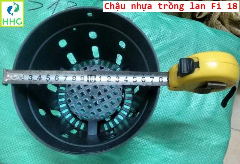 5 chậu nhựa trồng lan Fi 18