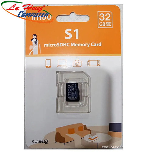 Thẻ nhớ Micro SDHC IMOU 32GB Class 10 ST232S1