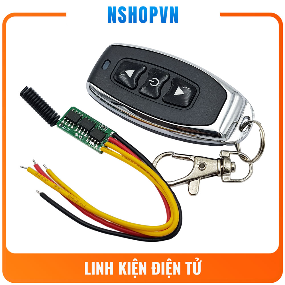Mạch điều khiển đảo chiều động cơ từ xa công suất thấp