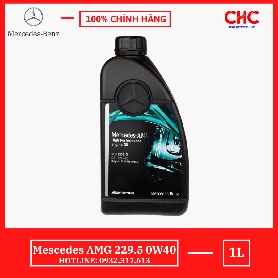 Dầu nhớt mercedes amg 0w40 229.5