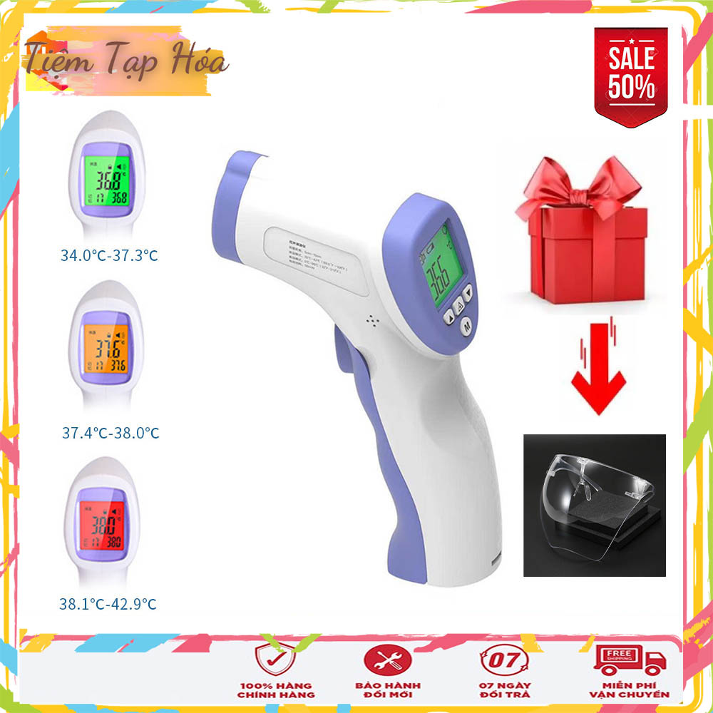 [TẶNG KÍNH CHỐNG DỊCH ] Nhiệt Kế ĐIện Tử, Nhiệt Kế Hồng Ngoại DT-8826 Đo Nhiệt Độ Cực Nhanh và Chính Xác - Siêu Tiện Dụng
