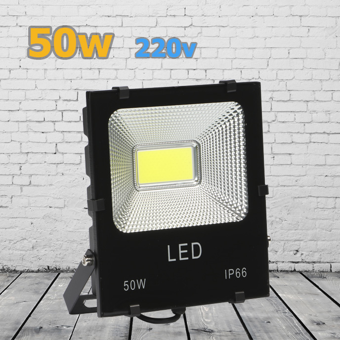 Đèn pha led cob điện 220v ngoài trời 50w 100w 150w 200w