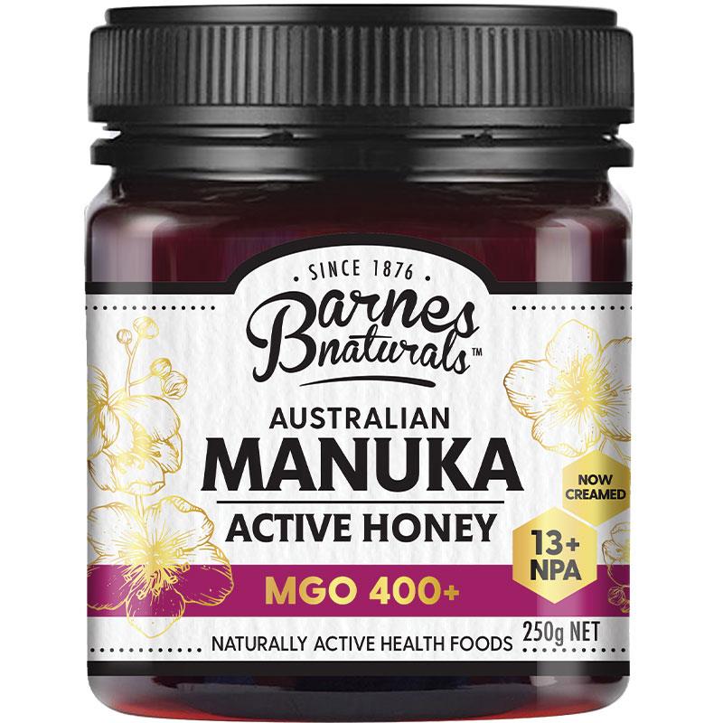 Mật ong Barnes Naturals Australian Manuka Honey 250g MGO 400+
