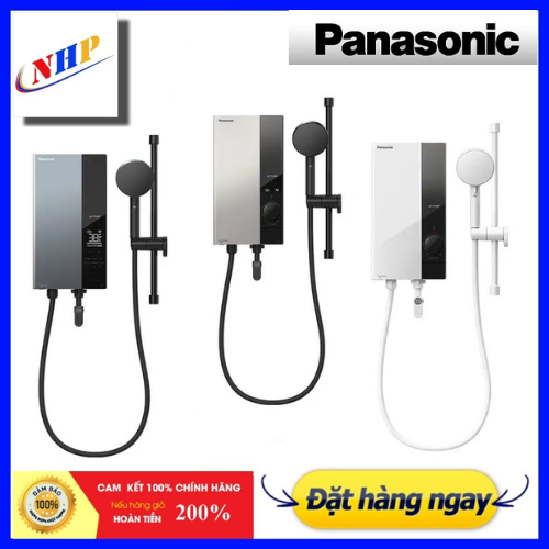 Máy nước nóng trực tiếp 4.5ka có bơm trợ lực, chính hãng panasonic