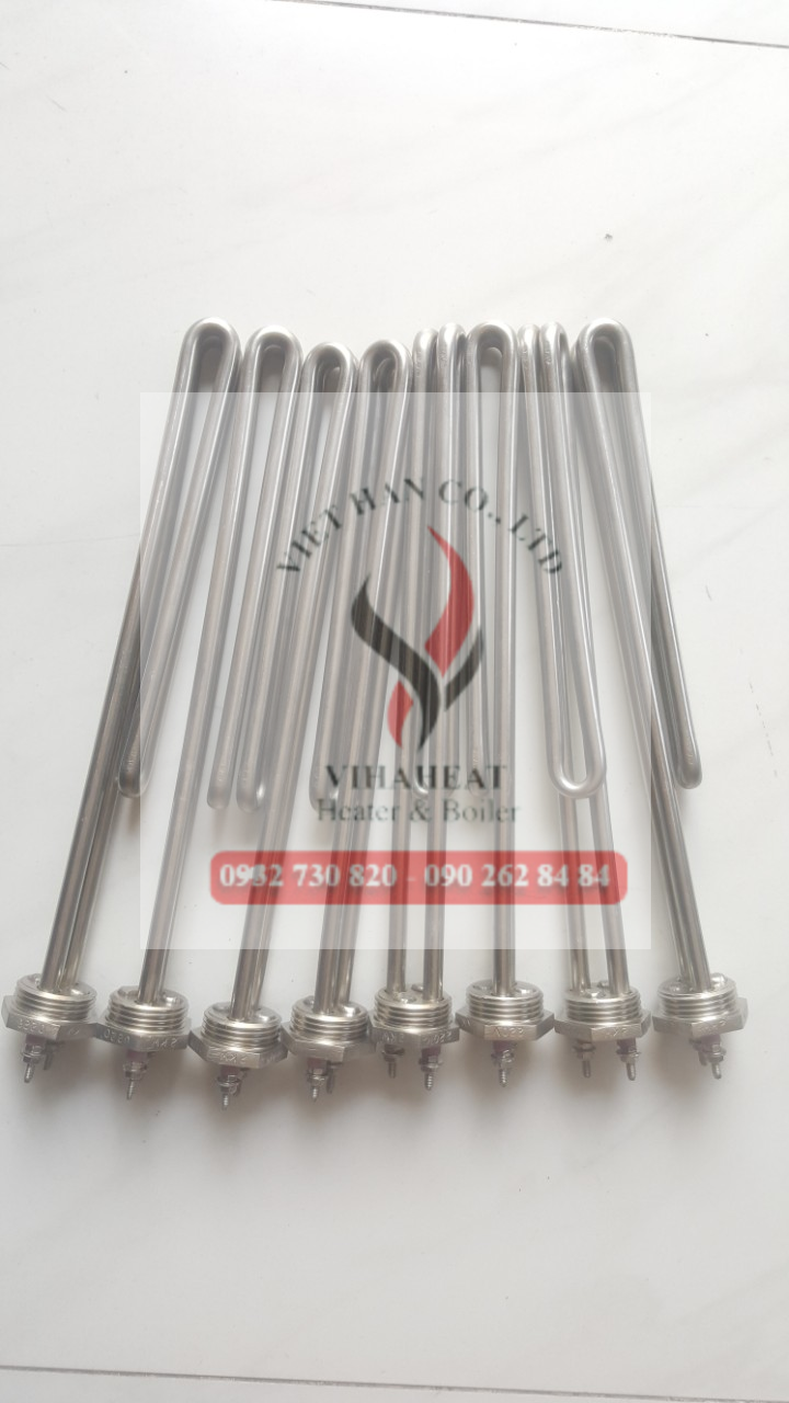 [HCM]Thanh nhiệt Ren M32/M34 cho nồi hơi , nồi bánh cuốn, thổi xôi , y tế điện  MÁY XÔNG HƠI - NỒI XÔNG HƠI CỤM REN 32/34 2KW-3KW-4KW