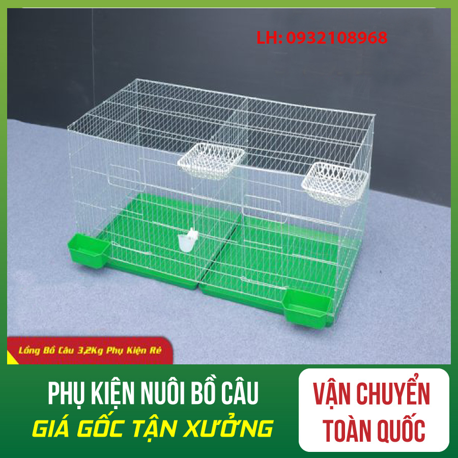 [HOÀN TIỀN 10%]Combo lồng bồ câu và phụ kiện - Lồng chim bồ câu - Lồng nuôi chim bồ câu - MÃ 01