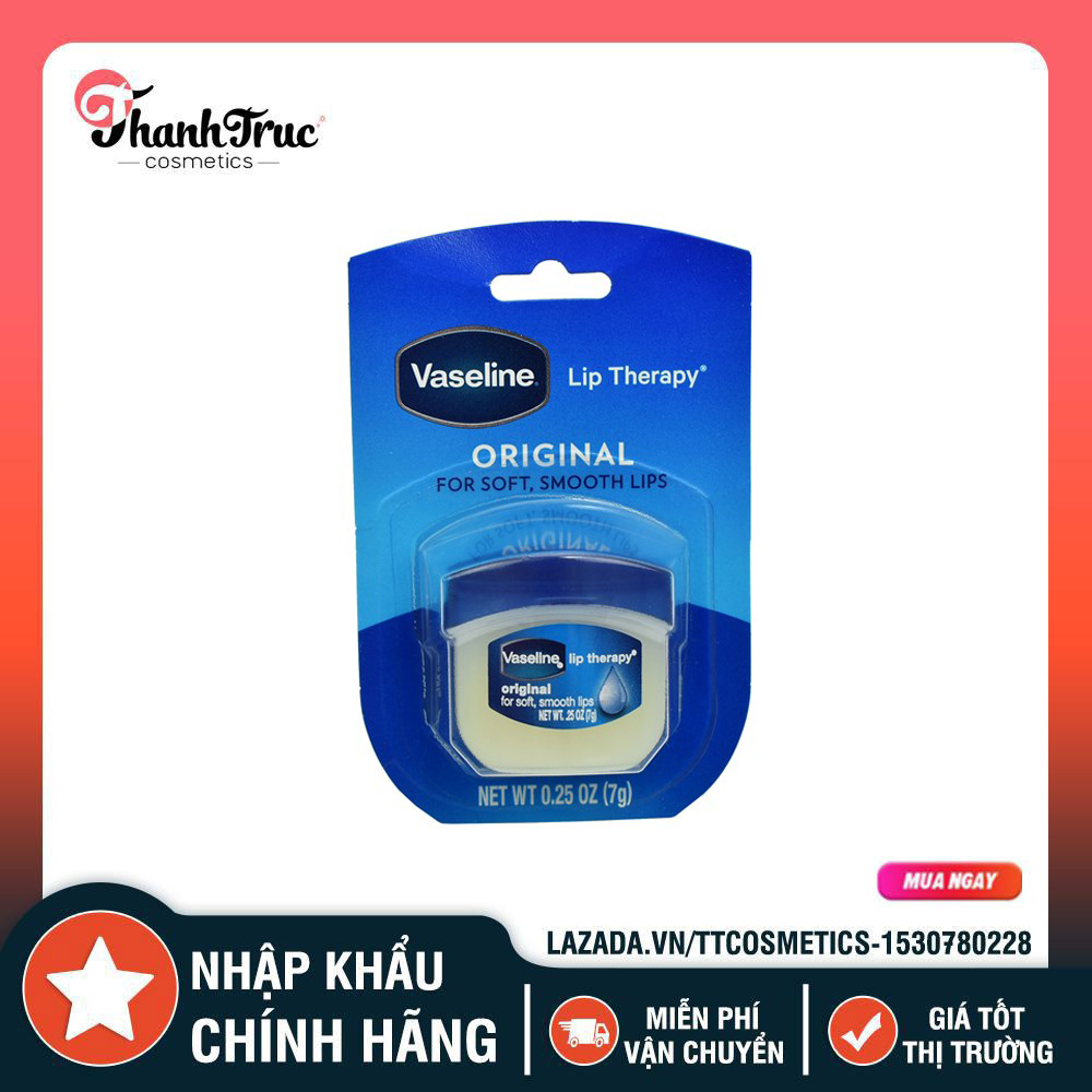 Sáp dưỡng môi vaseline original lip therapy 7g mỹ